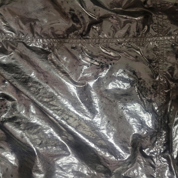 Free People sinched waist with hood rain jacket size xs/s oversized - Picture 5 of 16